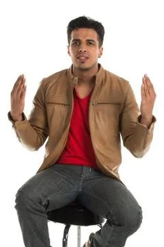 Annoyed man Stock Photos