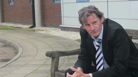 Annoyed office worker Stock Footage 27330654