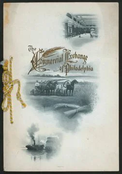 ANNUAL BANQUET held by COMMERCIAL EXCHANGE OF PHILADELPHIA at HORTICULTURA... Stock Photos