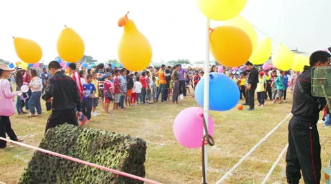The annual festival is the carnival. Stock Footage 59583060