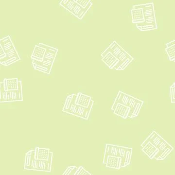 Annual report line seamless pattern Illustrazione stock