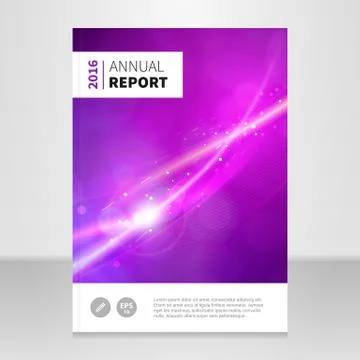 Annual report vector background design template イラスト素材
