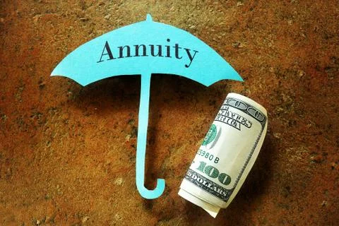 Annuity concept Stock Photos