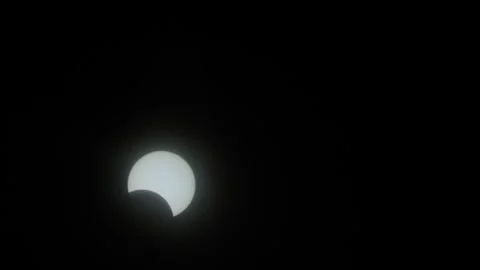 Annular Eclipse West Coast Central Valley TimeLapse 動画素材 253450045