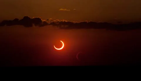 Annular Solar Eclipse Stock Photos