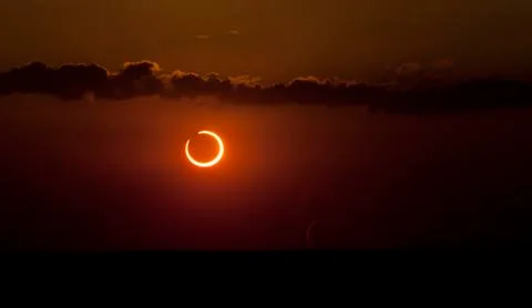 Annular Solar Eclipse Stock Photos