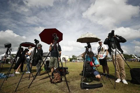 Annular Solar Eclipse in Taiwan, Chiayi - 21 Jun 2020 Stock Photos