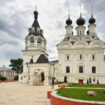 Annunciation Cathedral in the ancient city of Murom. Russia Stock Photos