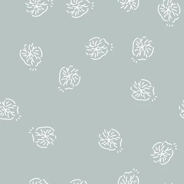 Anocutaneous reflex line seamless pattern Illustrazione stock