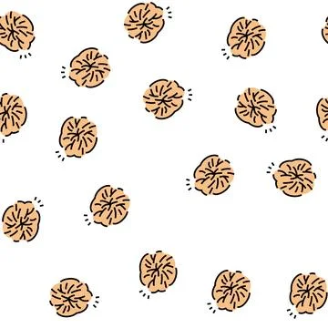 Anocutaneous reflex vector seamless pattern Stock Illustration