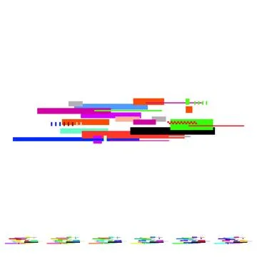 Anomaly glitch error cartoon vector graphic Ilustración de archivo