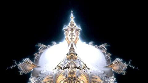 Anomaly in space Stock Illustration