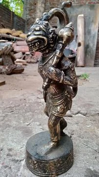Anoman monkey statue Stock Photos