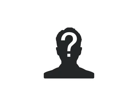 Anonymity, unknown icon. Vector illustration. Stock Illustration