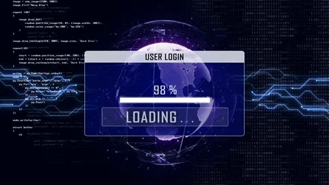 ANONYMOUS with Alpha Matte, Animation, Background, Loop Vídeo Stock 146777585