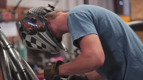 Anonymous Angle Grinder Industrial Worker Video stock 87892573