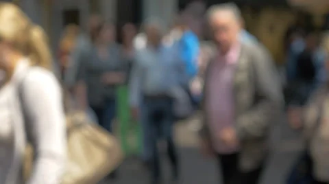 Anonymous Crowd - 4K Video stock 38653525