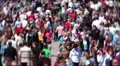 Anonymous crowd of people HD Footage