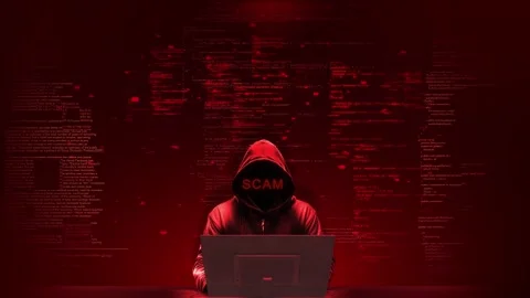 Anonymous Man Without Face Hacking System Digital Virtual Script Texts Numbers F Video stock 341902343