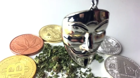 Anonymous mask Stock Footage 76954331