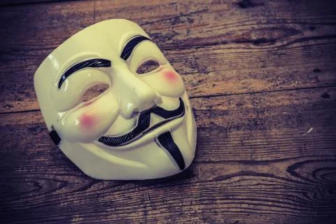 Anonymous mask Stock Photos