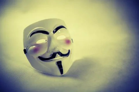 Anonymous mask Stock Photos