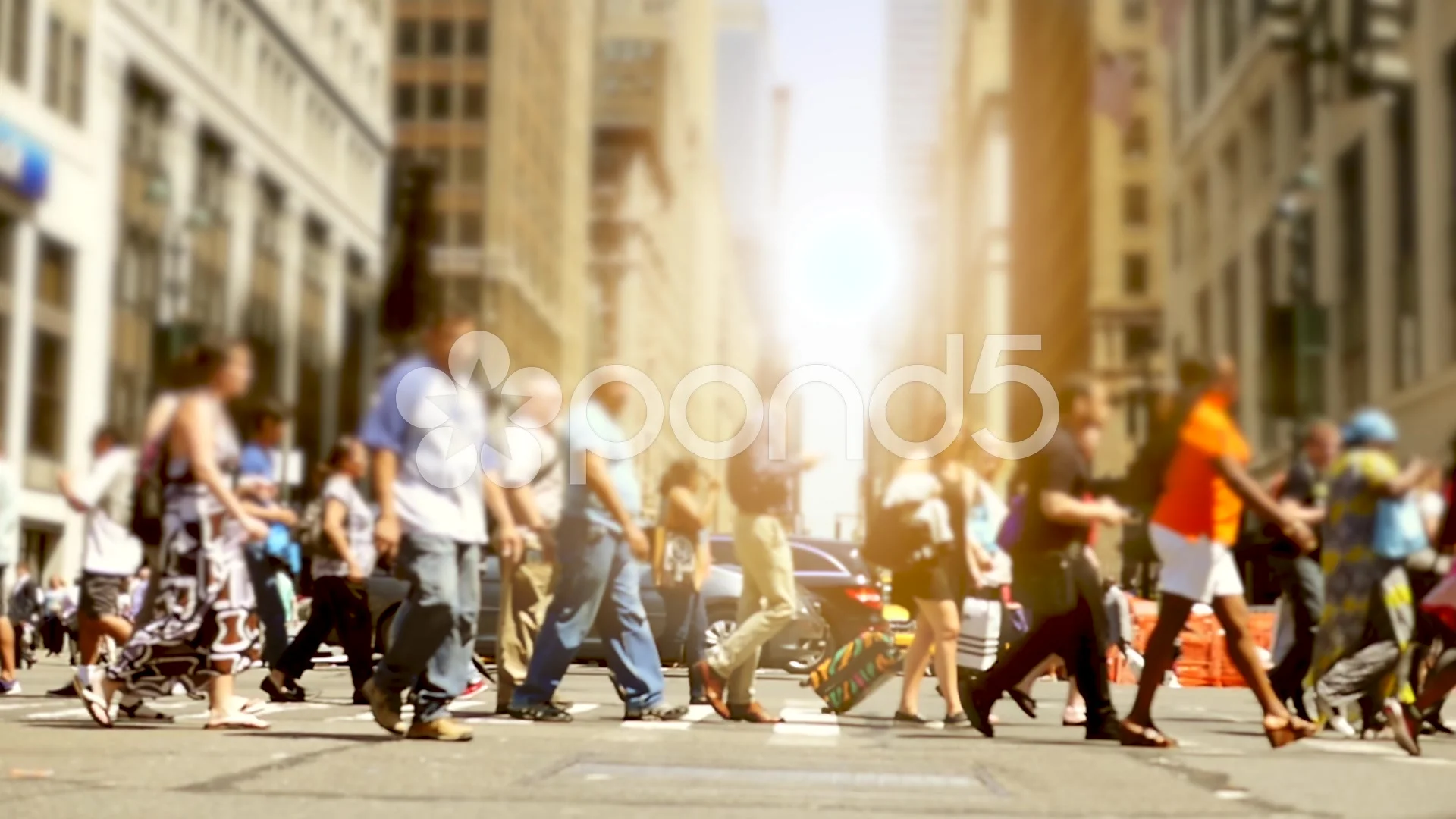 NEW YORK CITY - CIRCA 2016: Crowds Of People Are Busy Shopping At