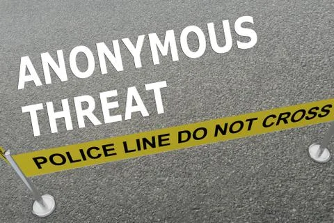 Anonymous Threat concept Stock-Illustration