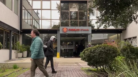 Another body found at the El Teniente mine, and work continues to locate the las Stock Footage 314236808