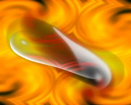 Another Morphing Blob Background Loop Video stock 8945471