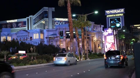 Another night in Las Vegas Stock Footage 101825882