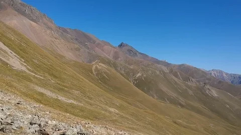 Another panorama from high mountains Video stock 83762979