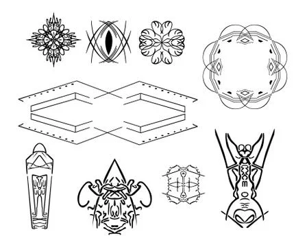 Another symbols Stock Illustration