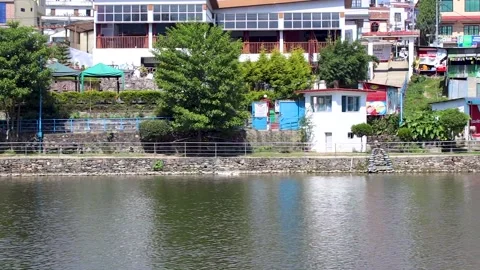 Another view onto Taudaha lake 스톡 동영상 219309352