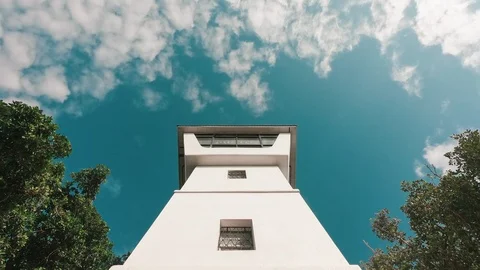 Anping Old Fort under view panorama 4k time lapse, cloud moving. Video stock 102189477