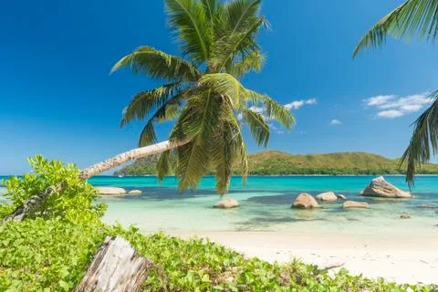 Anse Boudin Foto stock
