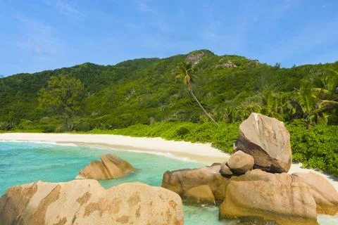 Anse Coco Foto stock