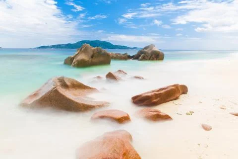 Anse Gaulettes Foto stock
