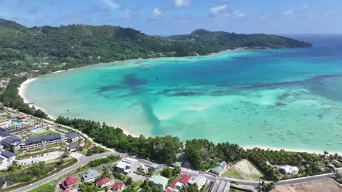 Anse A La Mouche Beach At Mahe Island In Victoria Seychelles. Vídeo Stock 277958477
