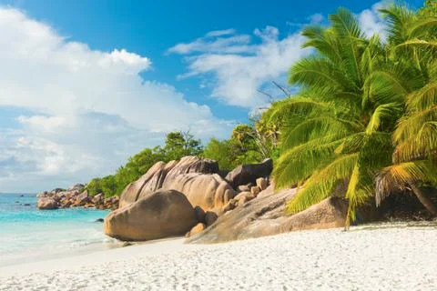 Anse Lazio Foto stock