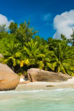 Anse Lazio Foto stock