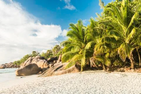 Anse Lazio Foto stock
