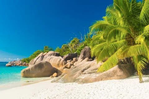 Anse Lazio Foto stock