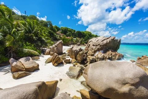 Anse Patates Foto stock