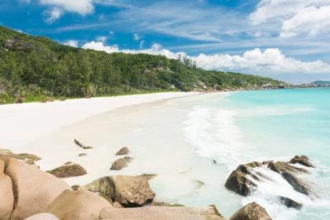 Anse Petite Foto stock
