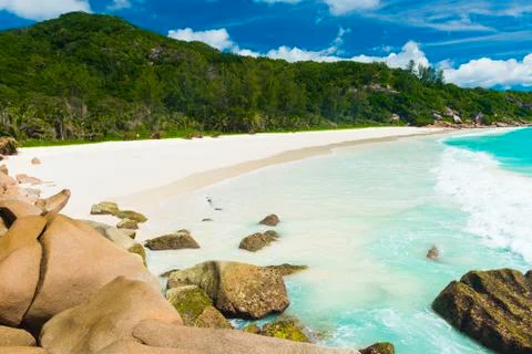 Anse Petite Foto stock