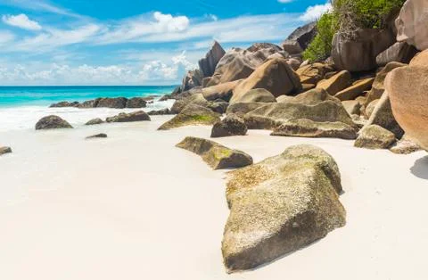 Anse Petite Foto stock