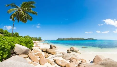 Anse Petite Foto stock