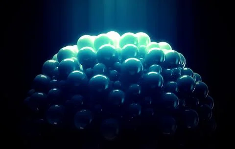 Anstract alien background Stock Illustration