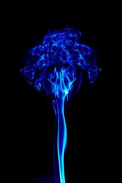 Anstract energy explosion on black background Stock Illustration